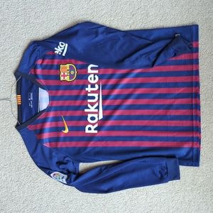 Nike Barcelona jersey L/S NWOT